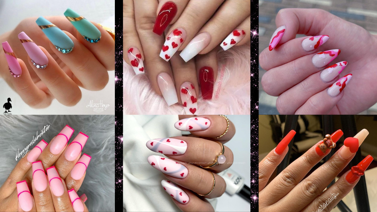 32 THE CUTEST VALENTINE’S NAIL DESIGNS YOU NEED TO HAVE THIS 2024